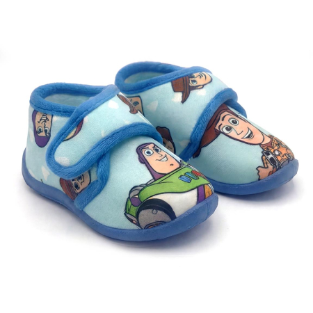 Pantofi baieti - Pantofi de interior tip ghetuță cu design Toy Story