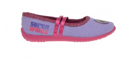 Imbracaminte si incaltaminte copii - Pantofi de interior Super Wings, cu bareta elastica,