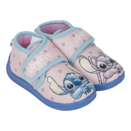 Imbracaminte si incaltaminte copii - Pantofi interior cu inchidere tip arici Lilo&Stitch Lovely