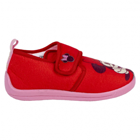 Pantofi copii - Pantofi interior cu inchidere tip arici Minnie Mouse