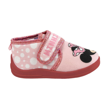 Pantofi interior cu inchidere tip arici Minnie Mouse si Daisy [1]