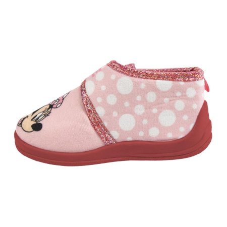 Pantofi interior cu inchidere tip arici Minnie Mouse si Daisy [2]