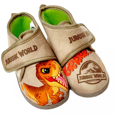 Pantofi interior, inchidere cu arici, Jurassic World [4]