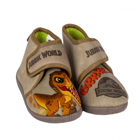 Pantofi copii - Pantofi interior, inchidere cu arici, Jurassic World