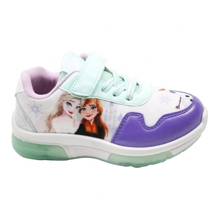 Pantofi sport - Pantofi sport cu lumini, design Frozen Disney