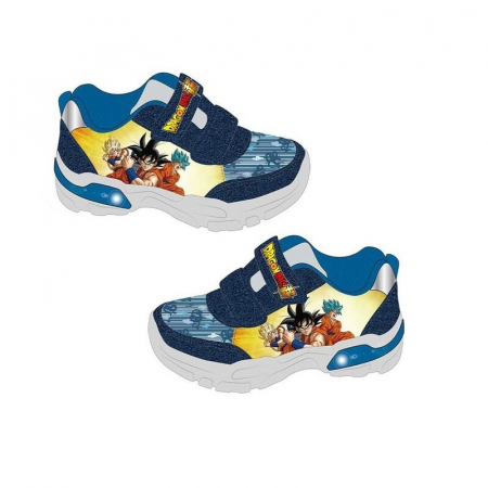 Pantofi sport, talpa velcro cu lumini, Dragon Ball [5]