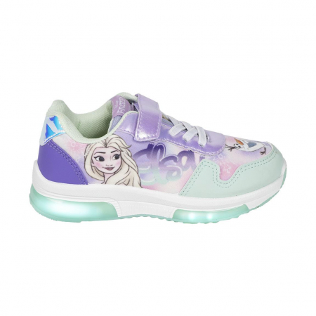 Imbracaminte si incaltaminte copii - Pantofi sport cu lumini Frozen Disney