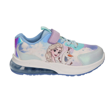 Pantofi sport - Pantofi sport cu lumini pentru fete Frozen si Olaf
