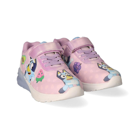 Pantofi sport - Pantofi sport cu lumini pentru fete , talpa usoara TPR Bluey
