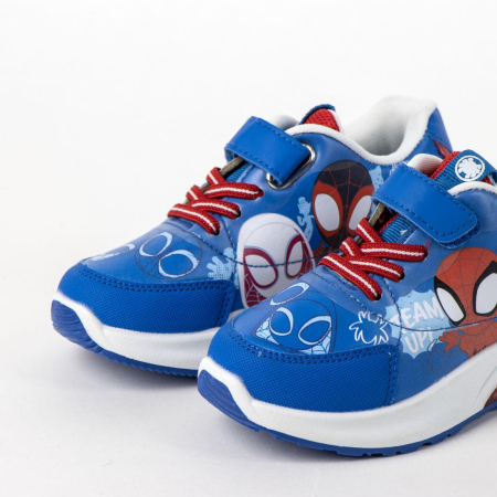 Pantofi sport cu lumini si talpa PVC, Go Spidey [4]