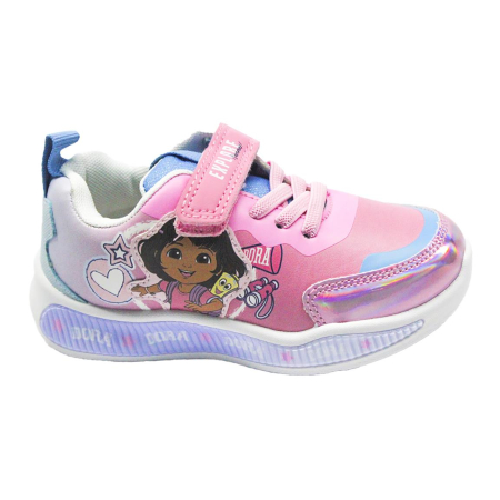 Pantofi sport - Pantofi sport cu lumini și design Dora Exploratoarea