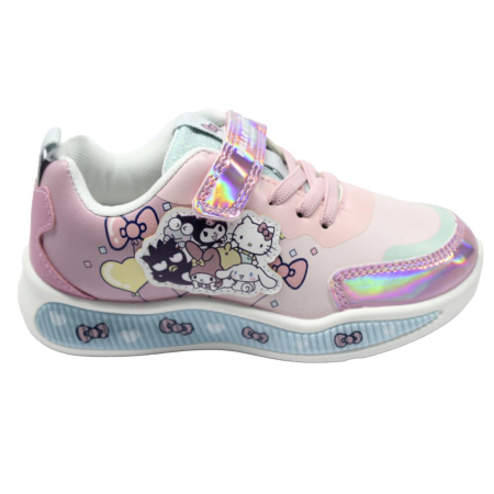 Pantofi sport - Pantofi sport cu lumini și design Hello Kitty
