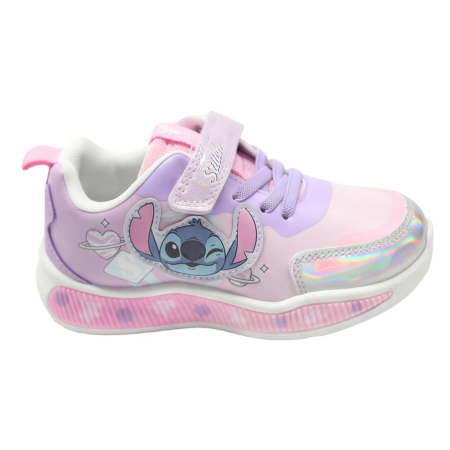 Incaltaminte fete - Pantofi sport cu lumini și design Lilo & Stitch