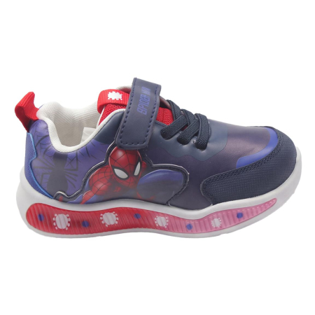 Pantofi sport - Pantofi sport cu lumini și design Spiderman