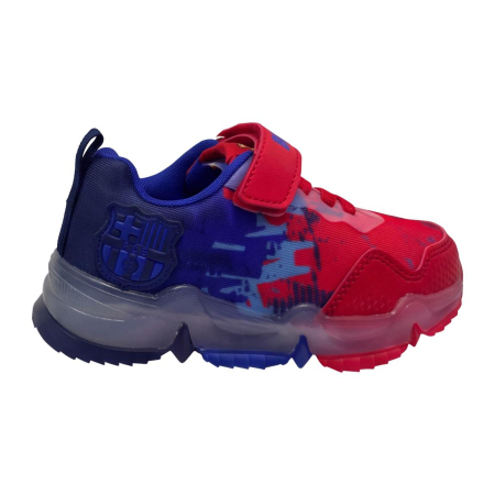 Pantofi sport - Pantofi sport cu lumini și talpă TPR, FC Barcelona