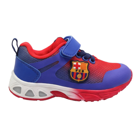 Pantofi sport - Pantofi sport cu lumini și talpă TPR, FC Barcelona