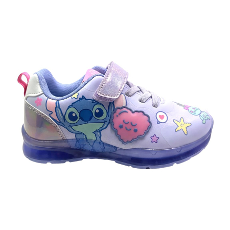 Pantofi sport - Pantofi sport cu lumini și talpă transparentă, Lilo & Stitch
