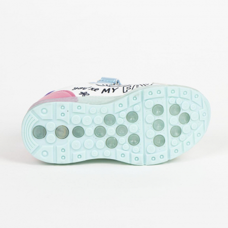 Pantofi sport cu lumini , talpa usoara TPR Lilo & Stitch [2]