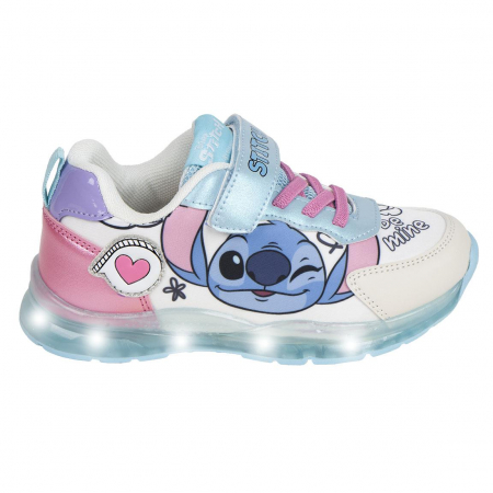 Pantofi sport - Pantofi sport cu lumini , talpa usoara TPR Lilo & Stitch