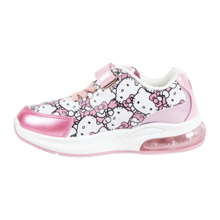Pantofi sport cu talpa PVC si lumini Hello Kitty [1]
