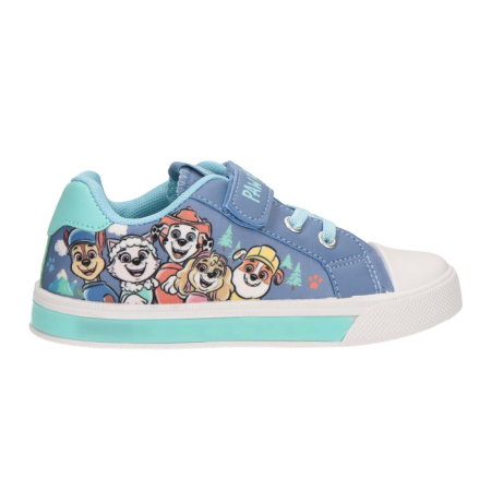 Pantofi sport - Pantofi sport panza cu lumini si inchidere cu arici, Paw Patrol Team