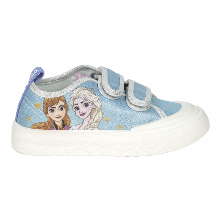 Imbracaminte si incaltaminte copii - Pantofi sport panza, inchidere cu arici Frozen Disney