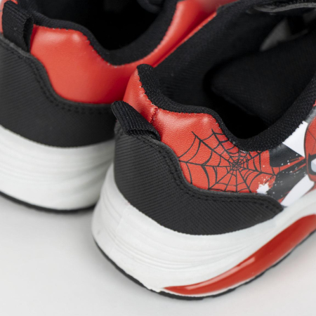 Pantofi sport pentru baieti cu talpa din PVC și lumini Spiderman [4]
