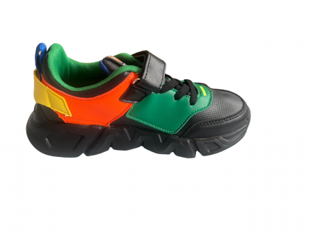 Pantofi sport pentru copii, material piele ecologica, multicolor, Fashion [1]