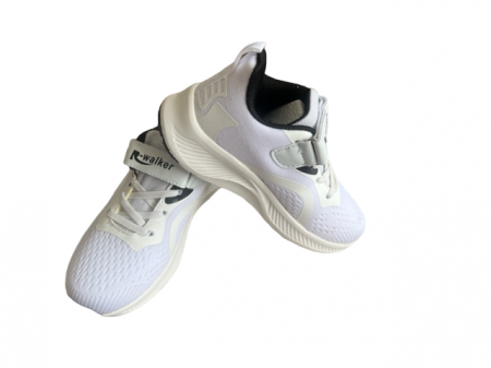 Pantofi sport pentru copii, material textil, alb [2]