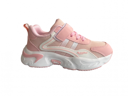 Imbracaminte si incaltaminte copii - Pantofi sport pentru copii, material textil, Pink