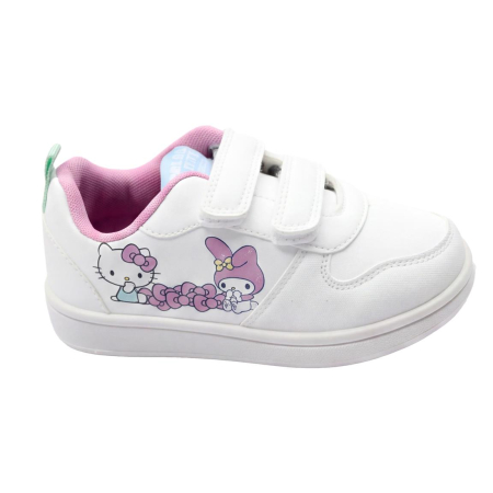 Incaltaminte fete - Pantofi sport pentru școală cu design Hello Kitty