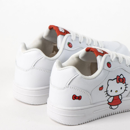 Pantofi sport pentru scoala, talpa PVC Hello Kitty [3]