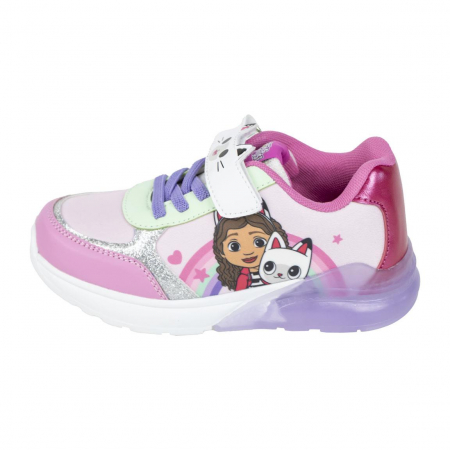 Pantofi sport talpa EVA cu lumini Gabby's Dollhouse si Pandy Paws [3]