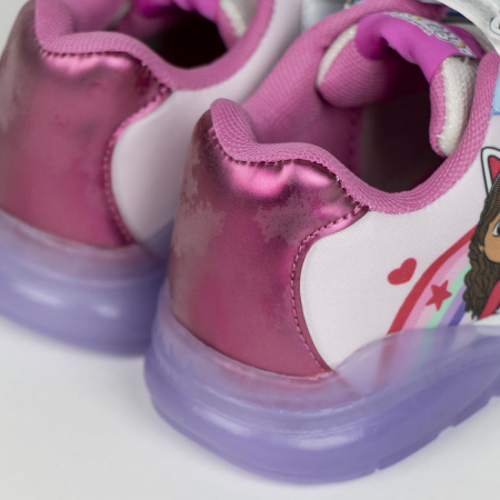 Pantofi sport talpa EVA cu lumini Gabby's Dollhouse si Pandy Paws [2]
