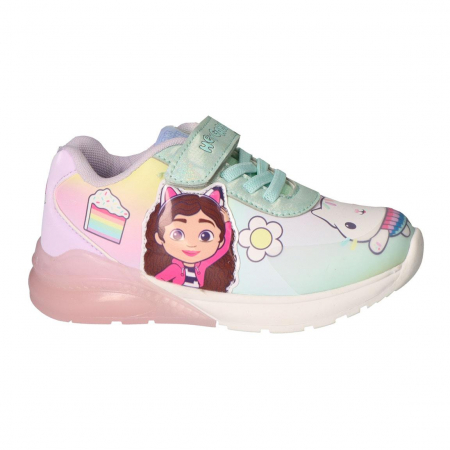 Imbracaminte si incaltaminte copii - Pantofi sport talpa EVA cu lumini Hey Gabby's Dollhouse