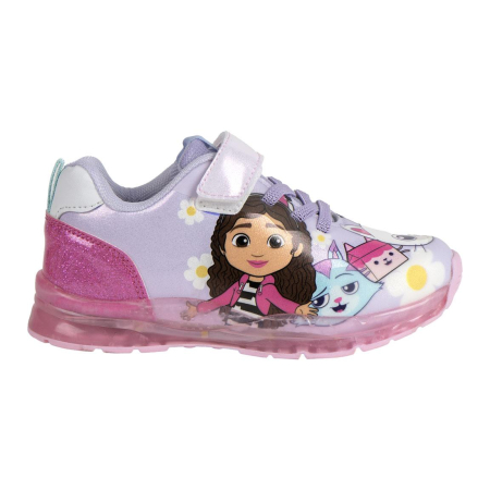 Pantofi sport - Pantofi sport, talpa TPR cu lumini Gabby's Dollhouse