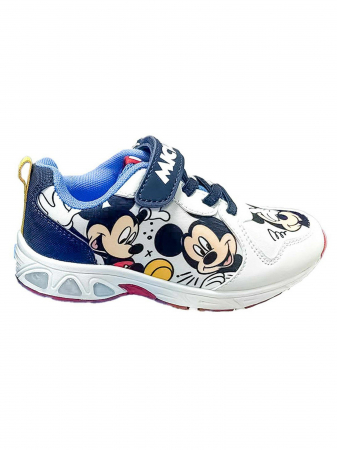 Pantofi sport - Pantofi sport, talpa TPR usoara cu lumini, Mickey Mouse Disney