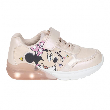 Pantofi sport - Pantofi sport, talpa usoara TPR cu LED, Minnie Mouse