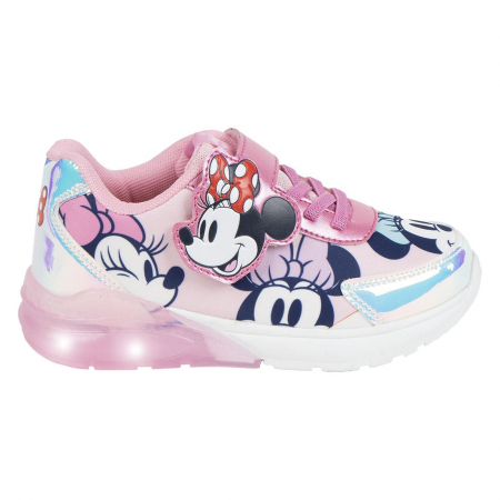 Pantofi sport - Pantofi sport, talpa usoara TPR, cu lumini Minnie Mouse Disney