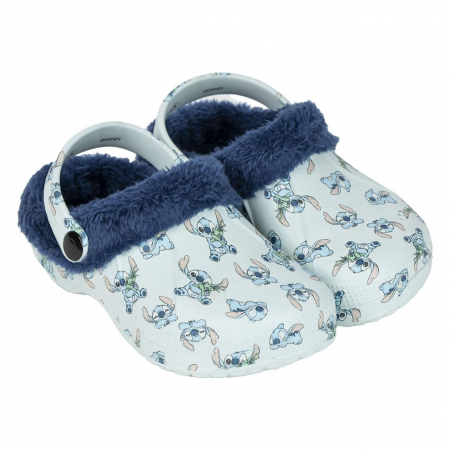 Papuci si slapi copii - Papuci clogs, eva imblaniti Lilo & Stitch