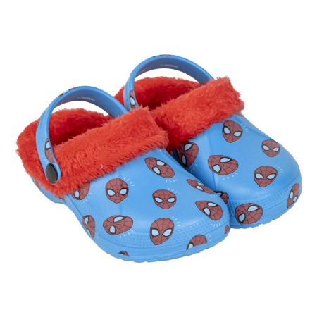 Imbracaminte si incaltaminte copii - Papuci clogs, eva imblaniti Spiderman