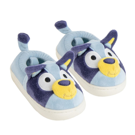 Pantofi pentru copii - Papuci de casă Francesita cu aplicații Bluey