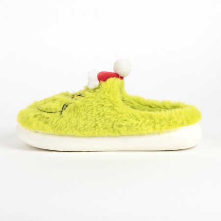 Papuci de casa pufosi Christmas Grinch [3]