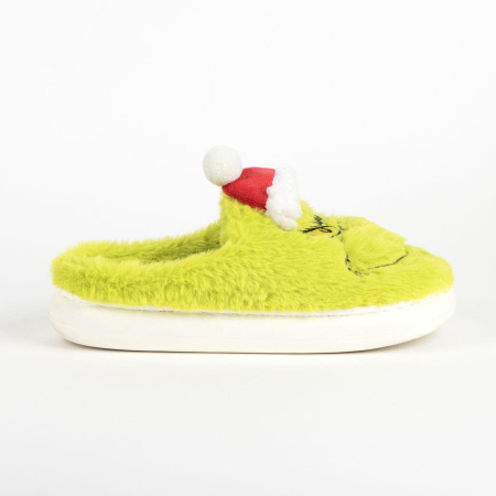 Papuci de casa pufosi Christmas Grinch [2]