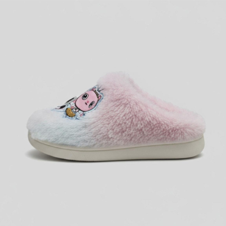Papuci de casa pufosi cu talpa groasa Gabby's Dollhouse [5]