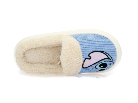 Papuci de casa pufosi cu talpa groasa Lilo & Stitch [4]