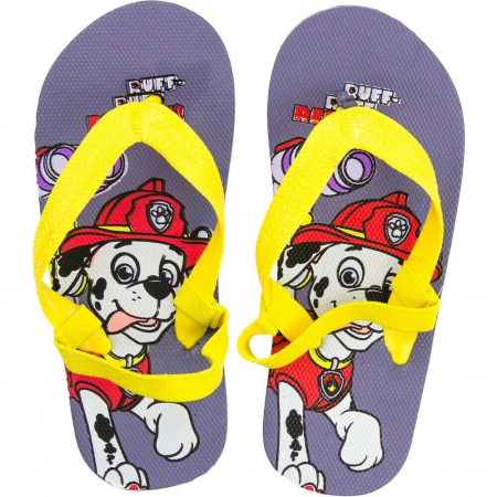 Papuci si slapi - Papuci slapi flip flop Paw Patrol cu bareta