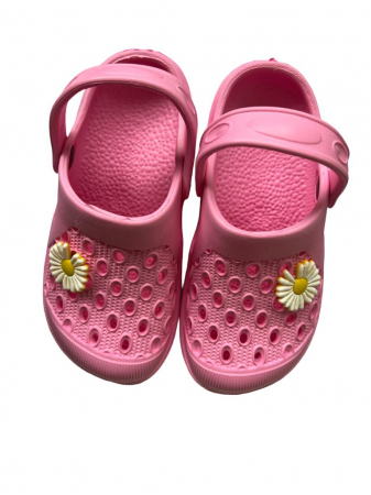 Papuci tip clogs din spuma Chamomile roz [1]