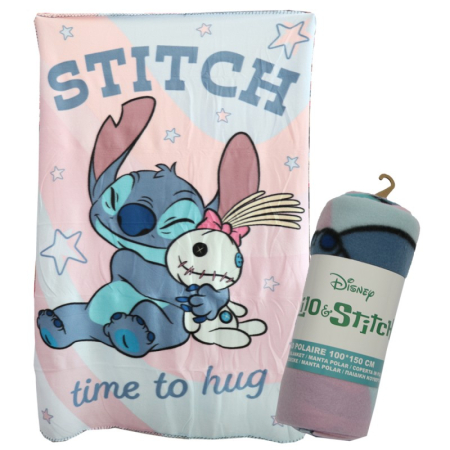 Paturi si cuverturi - Patura copii din fleece Disney Lilo & Stitch 100x150 cm