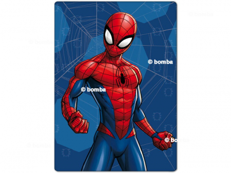 Paturi si cuverturi - Patura fleece Spiderman Sweet Web, 100x140 cm